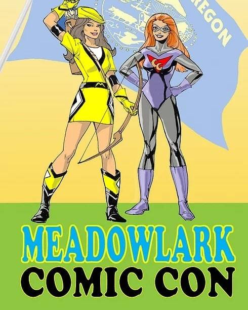 Join me and many others today at the Josephine County Fairgrounds for the Meadowlark Comic-Con! #jam