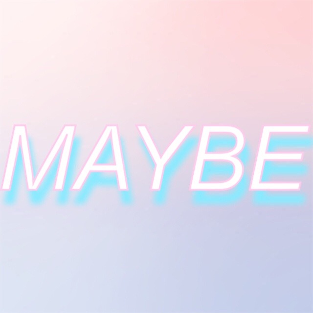 aestheticthinking:  mayb smday