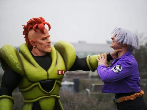 cosplay-galaxy - [self] Android 16 - prosthetic makeup - cosplay...