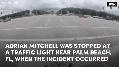 This officer pulled a gun on a black motorcyclist for seemingly no reason: