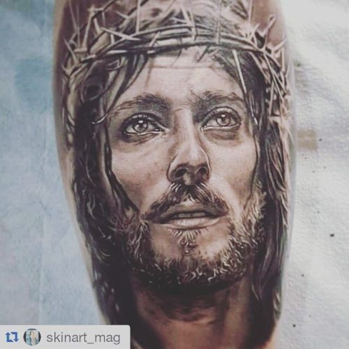 #Repost @skinart_mag ・・・ Tattoo work by: @bmerck_ink!!!) #skinartmag #tattoorevuemag #supportgoodtat