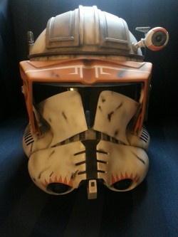 tits-mcgeek:  armoredwalrus:  Finally got the helmet finished. The armor has been payed for fully as well as all the small parts. All I need now are the shoes and body suit.  That is a sick a fuck paint job. 