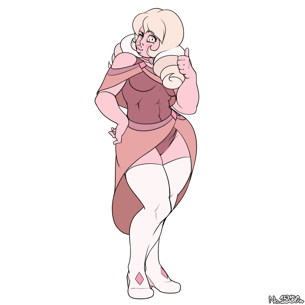 no123450n-sfw: Pink Agate. (My lass @raggedyart’s / @princessflaw‘s OC) Full