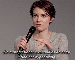dixonscarol:    “Which actor do you lean upon most for guidance?”   