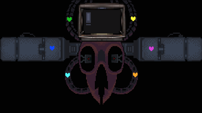 who also noticed that the mouth at omega flowey boss battle look oddly  similar to the determination extraction machine? : r/Undertale