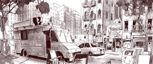 This Was My First Assignment On TMNT In Early 2021. I Asked Asked To Do A Bodega And A Pizza Shop And