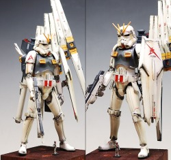 gunjap:  [When Gundam Meets Star Wars] kunyho78'2 Custom 1/12 RX-93 GUNDAM TROOPER: Full REVIEWhttp://www.gunjap.net/site/?p=287811