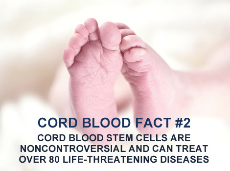 The list of diseases treatable by cord blood stem cells is growing daily. Common diseases such as Ty