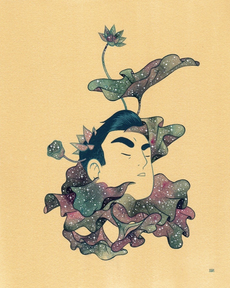 supersonicart:  Julian Callos x INPRNT. For today’s selection of 25 Days of Christmas