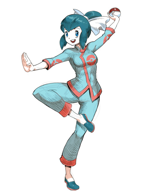 genzoman:More Pokemon Sketch!  Liza / Ran / ラン