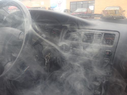 aglasseyenaturemade:Smh this person’s car is overheating. This younger generation really lacks knowl