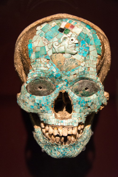 Mask of Xiutecuhlti, god of fire; 1325-1521 CE, Aztec-Mixtec, Mexico