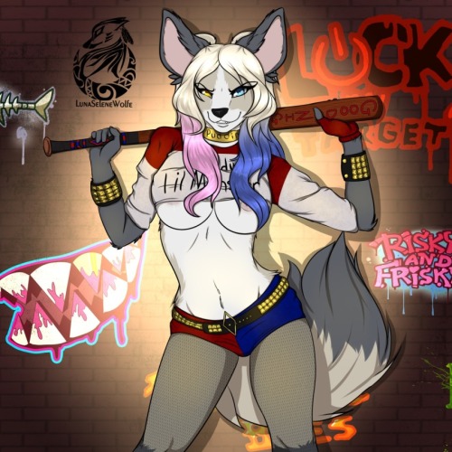 hazrdwolf:    Harley Quinn for Anonymous (Thank You =3)