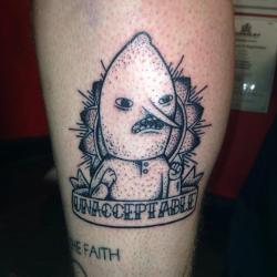 fuckyeahtattoos:  Adventure Time tattoo by Ash at Taattoo Wombwell