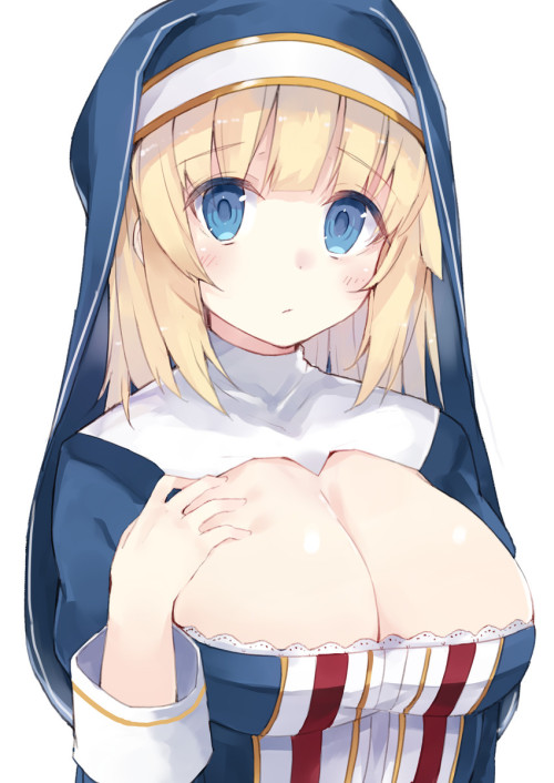 hentaibeats:  Nun Set 2!All art is sourced via captionClick here for more sinful nuns