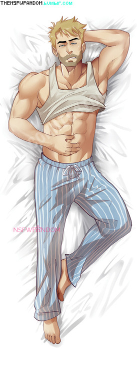 thensfwfandom:  A daki commission I did (and enjoyed a lot) of John ConstantineI saw the printed version and it was so beautiful!!!