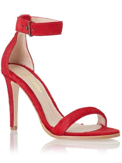 Mode Collective Womens Ankle Strap Sandal Size 10 (EU 40) Medium - Red Pony @Piperlime