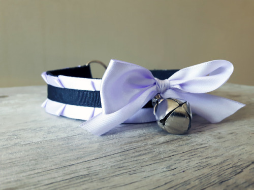 https://www.etsy.com/ca/shop/Naughtypawsies Another pretty collar available on my etsy shop ! ♥ Purp
