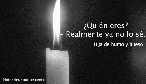 suicidal-teenagers-life:  La verdad es que nunca supe quien fui, y nunca supe si