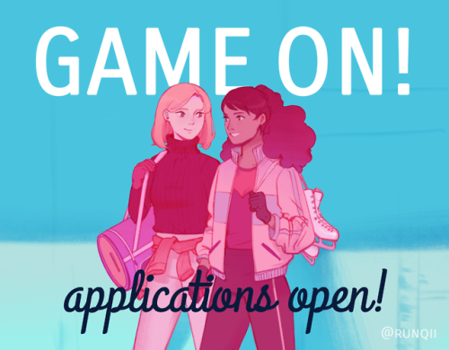 gameon-anthology:  ✨Applications Open!✨ GAME ON! A WLW Sports Anthology is now accepting application