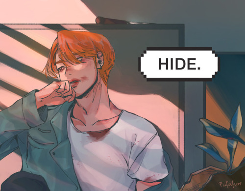 RUN or HIDE?BTS Outcast AU by flirtaus