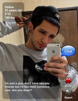 grindrsubmission:  Hot boy on Grindr. 