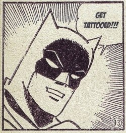 Listen to him, he is the night. He&rsquo;s Batman.