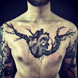 1337tattoos:    barbe rousse  