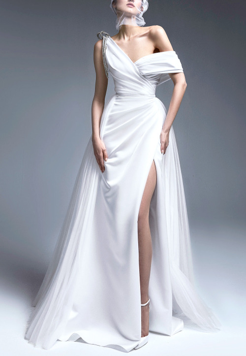 evermore-fashion:Sara Mrad ‘Marie Antoinette’ Spring 2021 Bridal Couture Collection