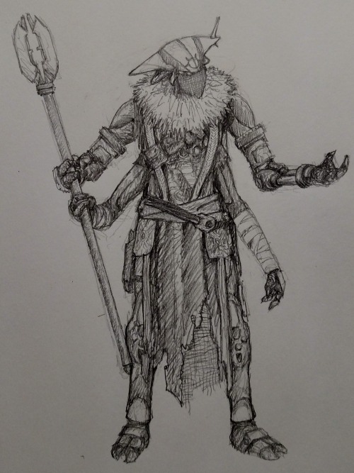 Today In Destiny Inktober The Prompt Is Favorite NPC. I Chose Variks The Loyal.