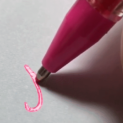 stimmywombat: Pink Calligraphy
