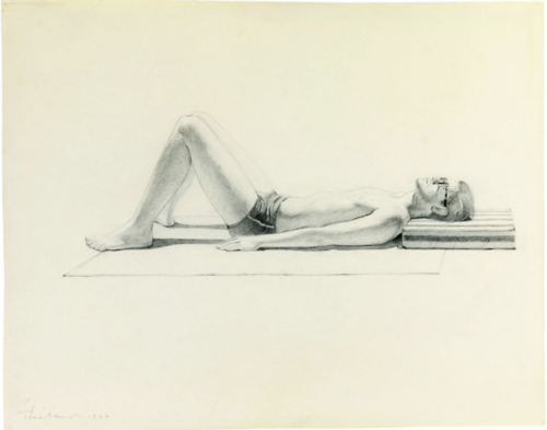 Wayne Thiebaud  Drawing