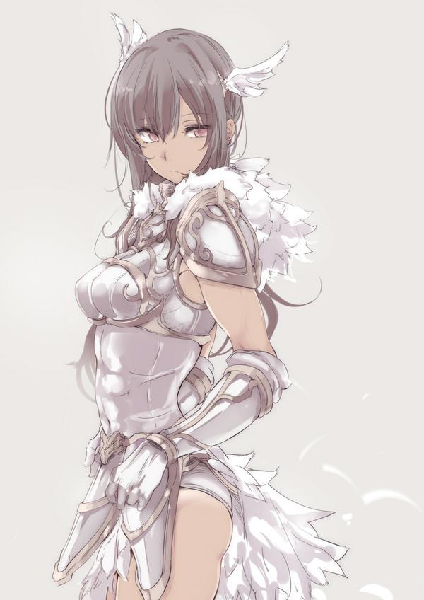 kyonkkun:  Twitter / @touma_kisa:   白騎士。  ※Permission was granted by the