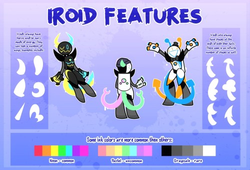 A Remake Of The Original Species I Made When I Was Like 13! The Iroids!! I Love These Guys