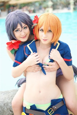 sexynerdgirls:  Nozomi’s attack! by Giuzzys on @DeviantArt