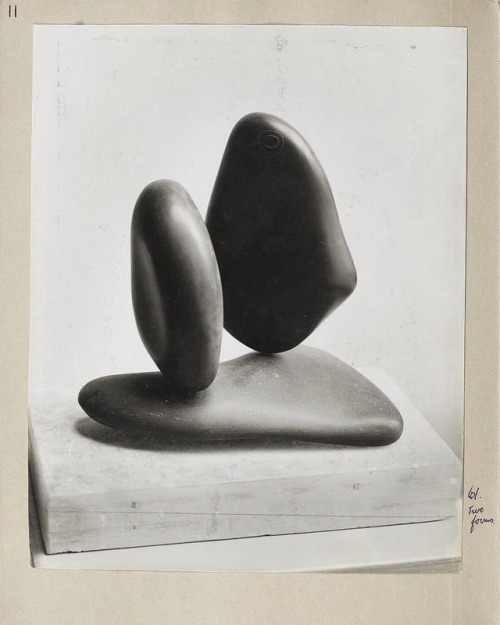 agmesnyc: Barbara Hepworth | Two Forms, 1934