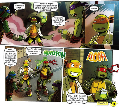 anpan-chan:A few more panels from the TMNT UK magazine xD Omg I remember collecting these comics whe