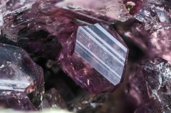 underthescopeminerals:  LeucophosphiteLocality:Tip Top Mine (Tip Top pegmatite), Fourmile, Custer District, Custer Co., South Dakota, USA Gianfranco Ciccolini’s Photo 