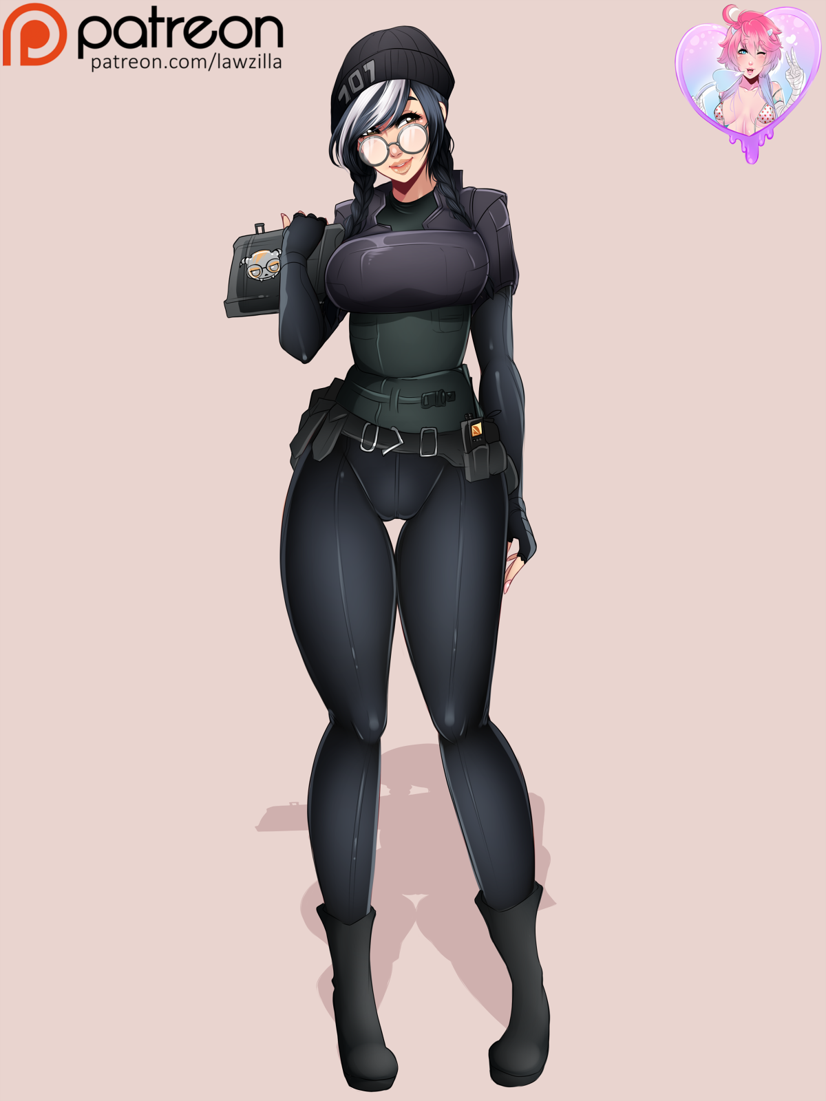 Finished Dokkaebi from Rainbow Six Siege :D! You can find it in Patreon and soon