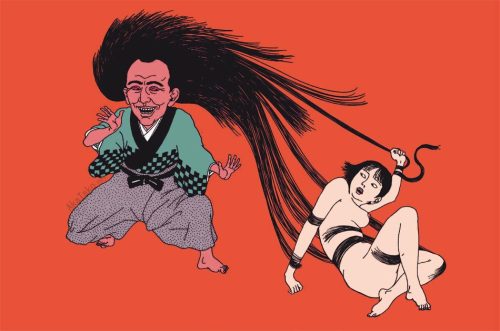 akatako:   Toshio Saeki’s 1972 masterpiece AKAI HAKO was drawn in a seedy motel as he and his wife hid out from her violent stalker. 2019 reissue RED BOX book features each artwork on its own page with print colors supervised by Saeki himself. Available