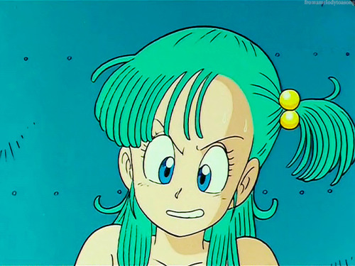 Endless graphic evidence that Bulma Briefs is the rightful queen of all Saiyans, even without knowin