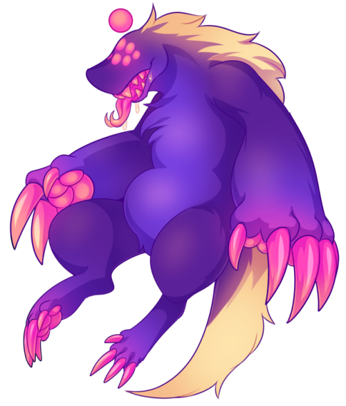 Got a big aesthetic monster boy!!! He is ready to receive love.Design is by ForestFright!