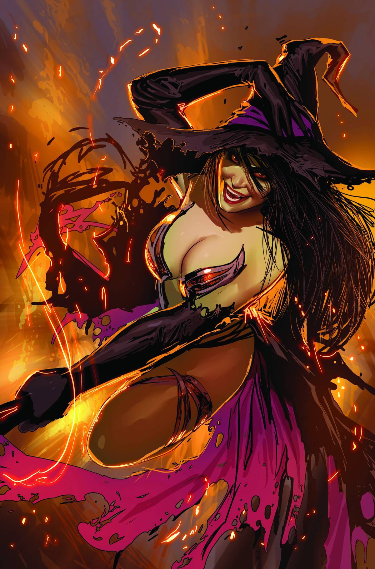 Naughty Halloween Art
