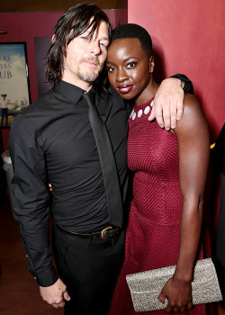Reedusnorman-Deactivated2015070: Norman Reedus And Danai Gurira At ‘The Walking