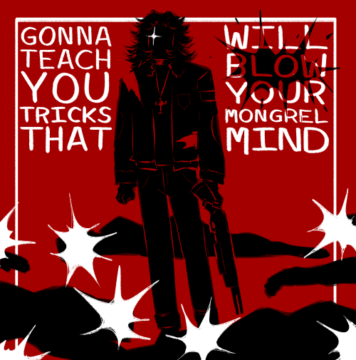 Dawg I Haven't Posted In Ages Anyway Uh, Faith Unholy Trinity AU Art Ouggrhr