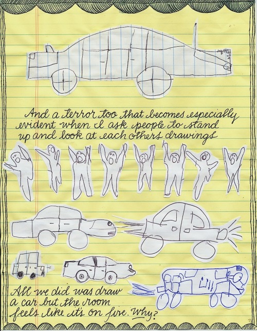 johndarnielle: thenearsightedmonkey: &ldquo;Let’s Draw a Car and then Let’s Draw B