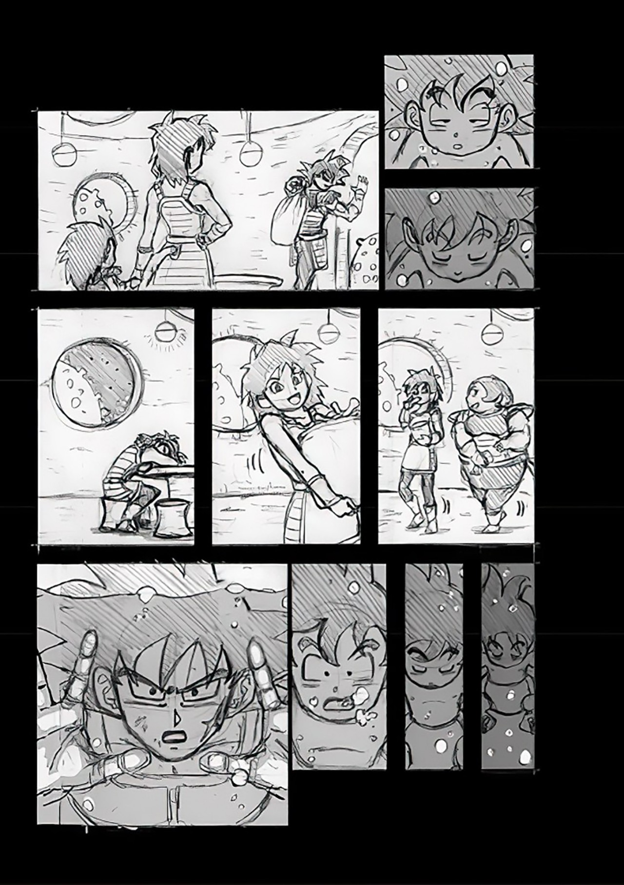 Dragon Ball Grievous — One more Draft Page for Dragon Ball Super Manga