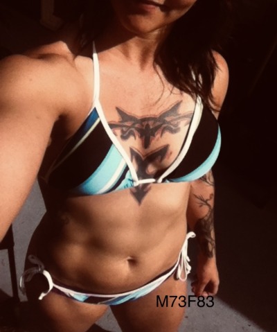 m73f83:My sexy and beautiful wife.  @rubymay010Hard work pays off Please show her