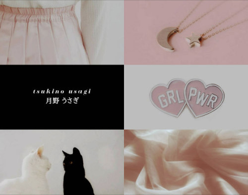 amoriistic:character aesthetic; usagi tsukino                