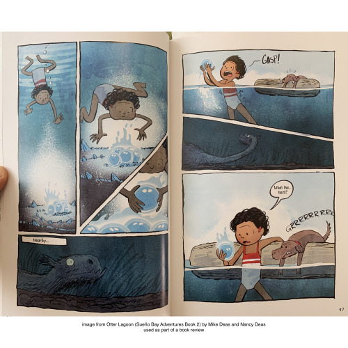Otter Lagoon (Sueño Bay Adventures Book 2) by Mike Deas and Nancy Deas. Orca, 2021. 9781459819641. h